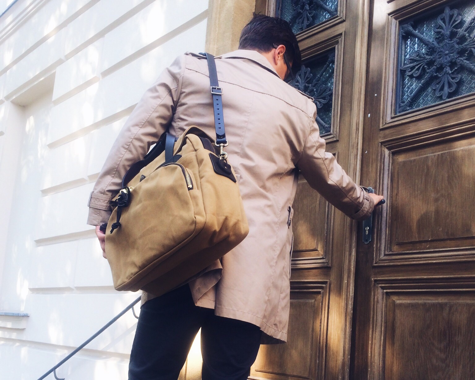 Working Days mit der Filson Padded Computer Bag