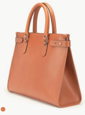Wie kann ich meine Tasche vor Diebstahl schützen? 1 Bild einer braunen Tote Bag