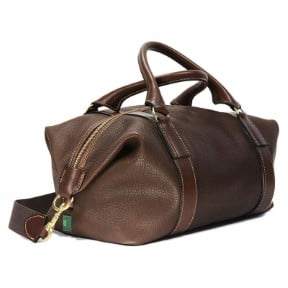 Captain´s Holdall in Chestnut braunem Leder